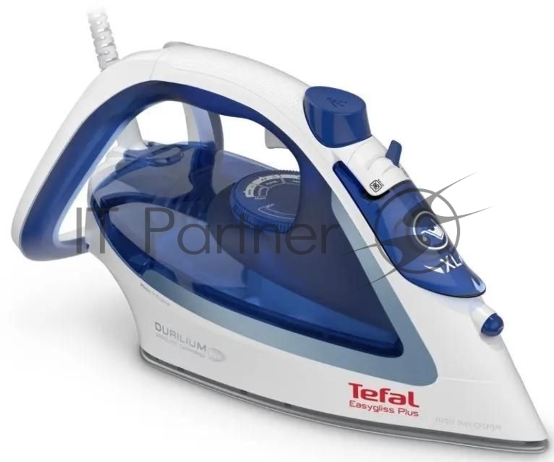 Утюг Tefal FV5736E0 синий/белый, 2500 Вт, 45 г/мин, 220 г/мин, 270 мл
