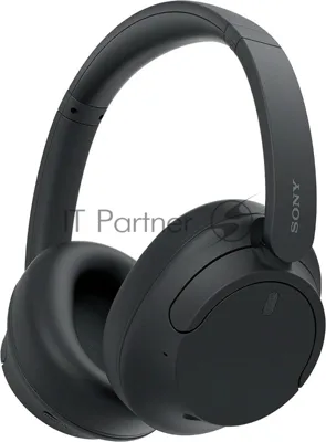 Беспроводные/проводные наушники SONY WH-CH720N черный, полноразмерные, Bluetooth + проводной, активное шумоподавление, до 50 ч