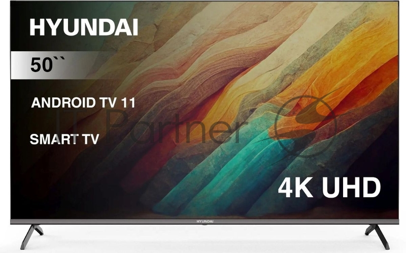 Телевизор Hyundai 50" H-LED50BU7006 черный LED UHD 60Hz Smart TV 1.5GB/8GB