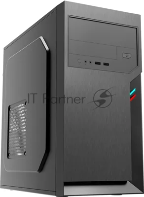 Компьютерный корпус с блоком питания 500Вт./Case Foxline FL-702, mATX, 1x5.25EXT, 1x3.5EXT, 2x3.5INT, 2xUSB 2.0, HDA, w/o FAN, w/500W ATX PSU, w/1.2m EU pwr cord