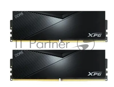 Оперативная память XPG Lancer, DDR5, 64GB (2x32GB), 6000MHz, CL30, DIMM, с радиаторами, черный
