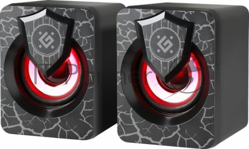 Акустическая 2.0 система Defender Onyx 6Вт, подсветка, питание от USB