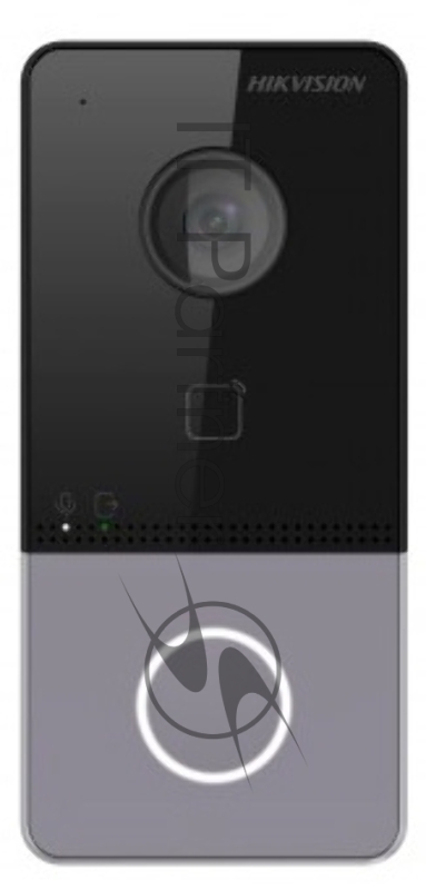 Видеопанель Hikvision DS-KV6113-PE1(C) панели: черный