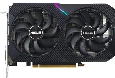 Видеокарта ASUS GeForce RTX 3050 Dual V2 OC Edition, 8 GB GDDR6, 128 bit, DVI-D, DisplayPort, HDMI, GPU 1552 MHz