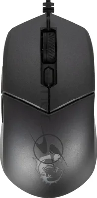 Мышь проводная MSI Clutch GM11 черный, 5000 dpi, USB, кнопки - 6