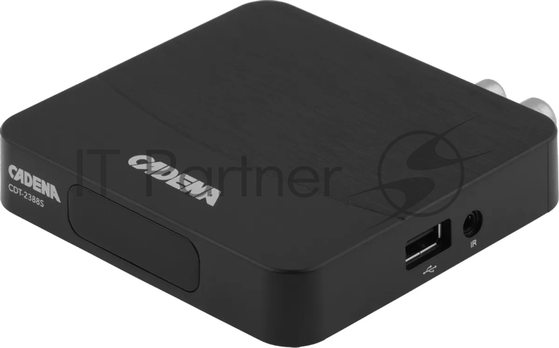Приставка для цифрового ТВ Cadena CDT-2388S черный, DVB-T2, DVB-T, HDMI, USB 2.0