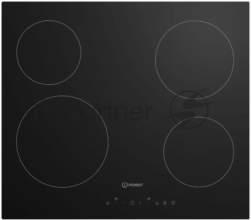 Электрическая варочная панель Indesit IRT 160, независимая, черный