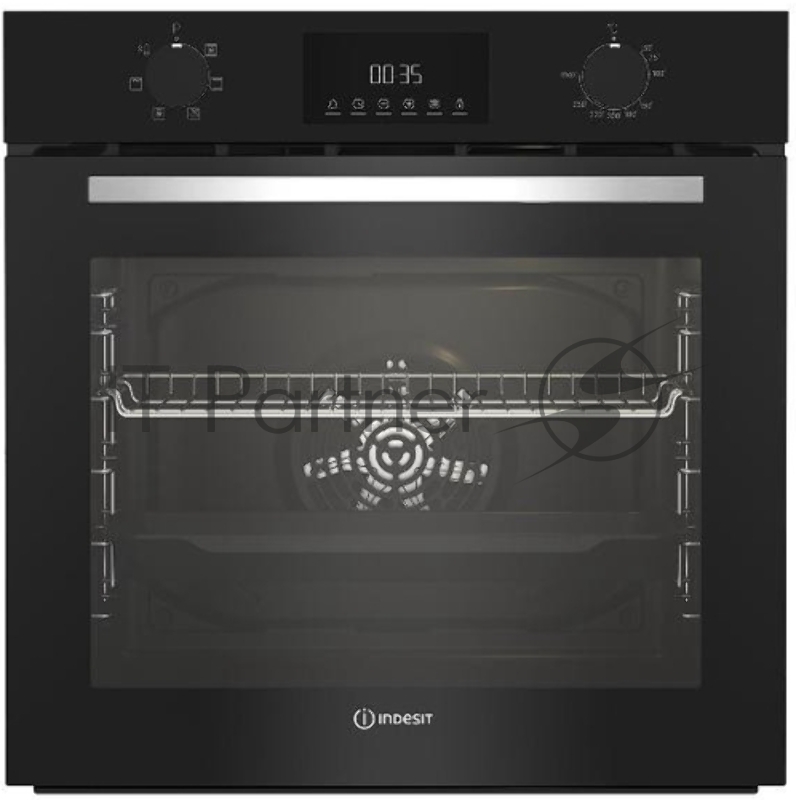 Духовой шкаф электрический Indesit IFE 3644 BL черный