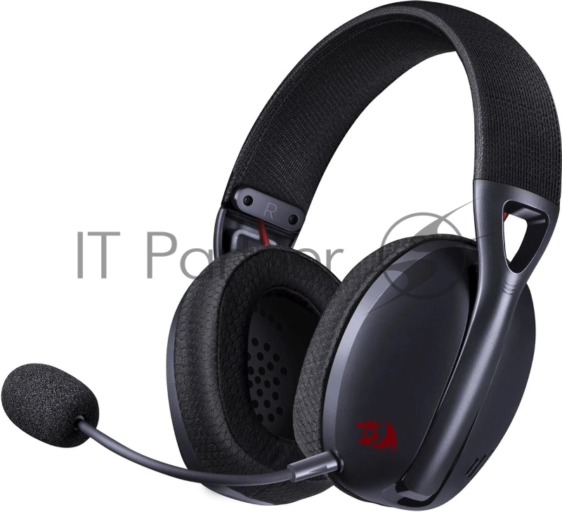 Гарнитура Redragon Ire Pro чёрный, беспроводная + проводная, Bluetooth / USB, до 25 ч