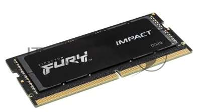Оперативная память Kingston Fury Impact, DDR5, 16GB (1x16GB), 4800MHz, CL38, SO-DIMM