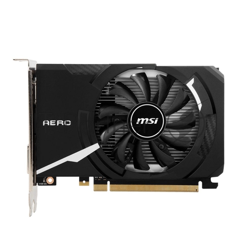 Видеокарта MSI GT 1030 AERO ITX 4GD4 OC Nvidia GT 1030 4Gb, DDR4, PCI-E 3.0, HDMIx1 DVIx1 HDCP