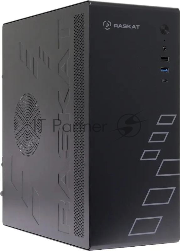 Компьютер Raskat Standart 500 (Intel Core i5 12400, RAM 16Gb, SSD NVMe 480Gb, no OS, kb+ms, черный)