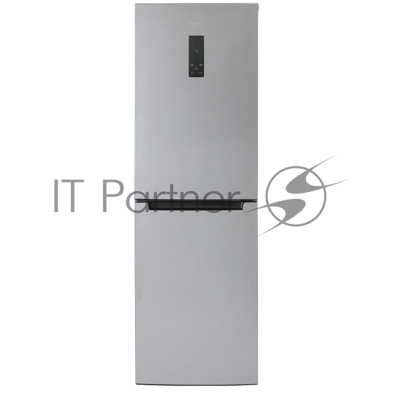 Холодильник Бирюса Б-C940NF серый металлопласт двухкамерный 210/130л морозилка снизу, No Frost