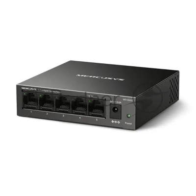 Коммутатор Mercusys MS105GS, 5×1 Гбит/с, неуправляемый