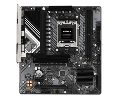 Материнская плата ASRock B650M-HDV/M.2, AM5, AMD B650, 2xDDR5, 4xSATA, 2xM.2, 1xPCIe 4.0 x16, 1xPCIe 4.0 x4, 1xPCIe 3.0 x1, DisplayPort, HDMI, 1x2.5Gb LAN, USB Type-C, 3x3.5 мм, 7.1, microATX