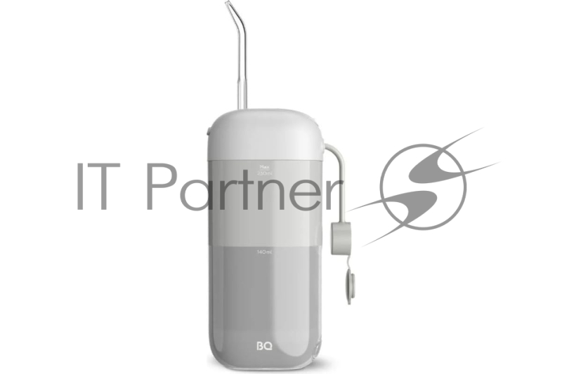 Ирригатор BQ IR002 серый, от аккумулятора, 230 мл, 11 режимов