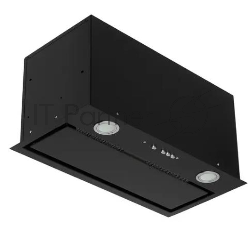 Вытяжка встраиваемая Elikor Cube 60П-1000 черный, 60 см, 1000 куб. м/ч, 54 дБ