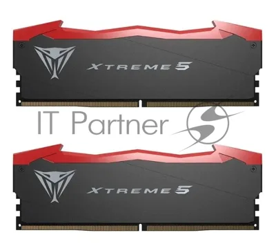Оперативная память Patriot Viper Xtreme 5, DDR5, 32GB (2x16GB), 8200MHz, CL38, DIMM, с радиаторами, черный