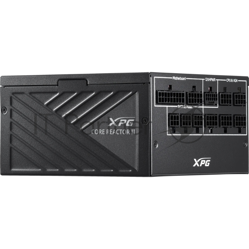 Блок питания ADATA XPG CORE REACTOR II 1200 (COREREACTORII1200G-BKCEU), 1200Вт, 80 PLUS Gold, 135мм, модульный, черный