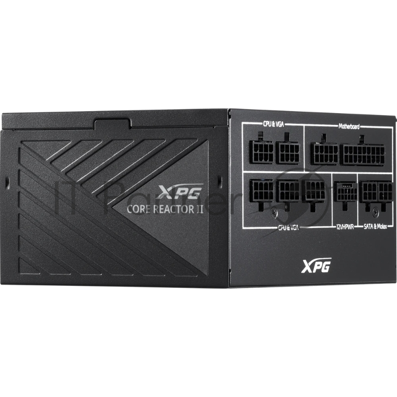 Блок питания ADATA XPG Core Reactor II 850 (COREREACTORII850G-BKCEU), 850Вт, 80 PLUS Gold, 120мм, модульный, черный