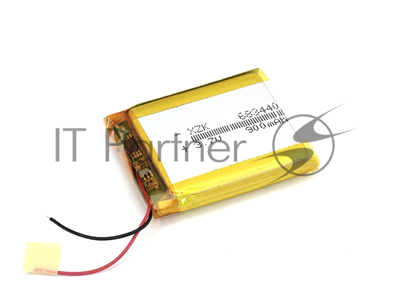Аккумулятор Li-Pol (батарея) 6.8x34x40 мм 2pin 3.7V/900mAh