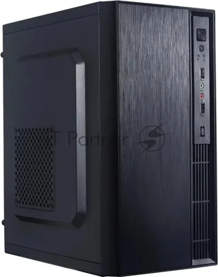Компьютерный корпус Accord ENTRY ACC-241 черный без БП mATX 2xUSB 2.0 audio