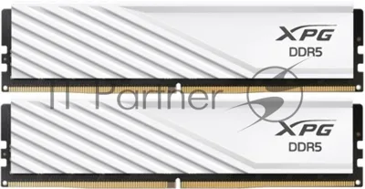 Оперативная память XPG Lancer Blade, DDR5, 32GB (2x16GB), 6400MHz, CL32, DIMM, с радиаторами, белый