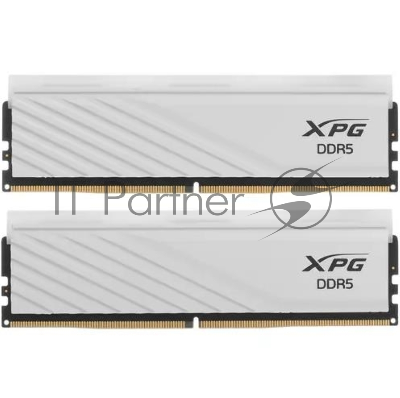 Оперативная память XPG Lancer Blade, DDR5, 32GB (2x16GB), 6000MHz, CL30, DIMM, с радиаторами, RGB, белый