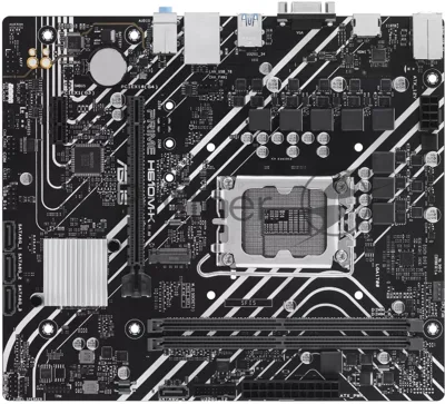 Материнская плата ASUS PRIME H610M-K, LGA 1700, Intel H610, 2xDDR5, 4xSATA, 1xM.2, 1xPCIe 4.0 x16, 1x1Gb LAN, 2xUSB-A 3.2 Gen 1, 4xUSB-A 2.0, 1xHDMI, 1xVGA, 3x3.5 мм, 1xRS-232, 7.1, mATX