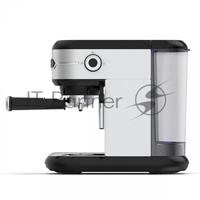 Кофеварка рожковая BQ CM3001 сталь-черный, исп. кофе - молотый, 1 л, 1450 Вт, 15 бар