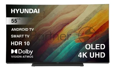 Телевизор Hyundai 55" H-LED55OBU7700 черный OLED UHD 120Hz Smart TV