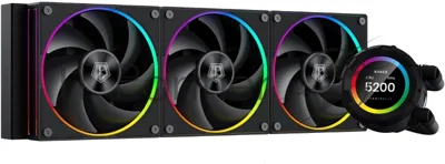 Система жидкостного охлаждения ID-Cooling SL360 черный 120мм алюминий+медь 2000rpm 30db 4-pin 350W