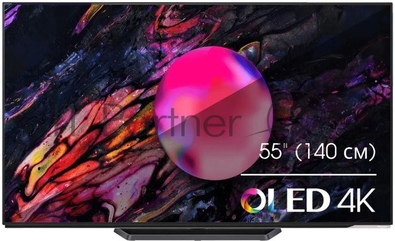 Телевизор Hisense 55" 55A85K черный OLED UHD 120Hz Vidaa