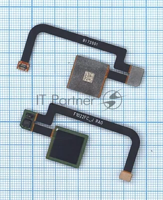 Шлейф со сканером отпечатка пальца для Xiaomi Mi Max 2 черный