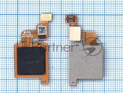 Шлейф со сканером отпечатка пальца для Xiaomi Mi 5x черный