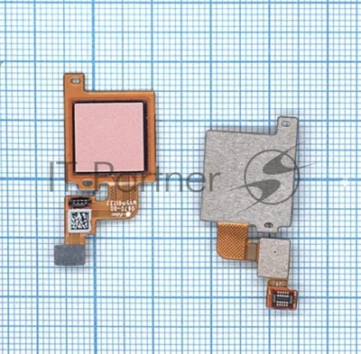 Шлейф со сканером отпечатка пальца для Xiaomi Mi 5x розовое золото