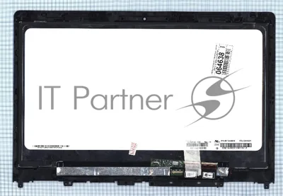 Модуль (матрица + тачскрин) для Lenovo Flex 4 14 черный с рамкой