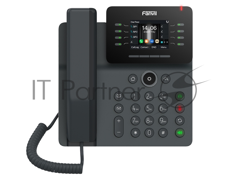 Телефон IP Fanvil V63 черный