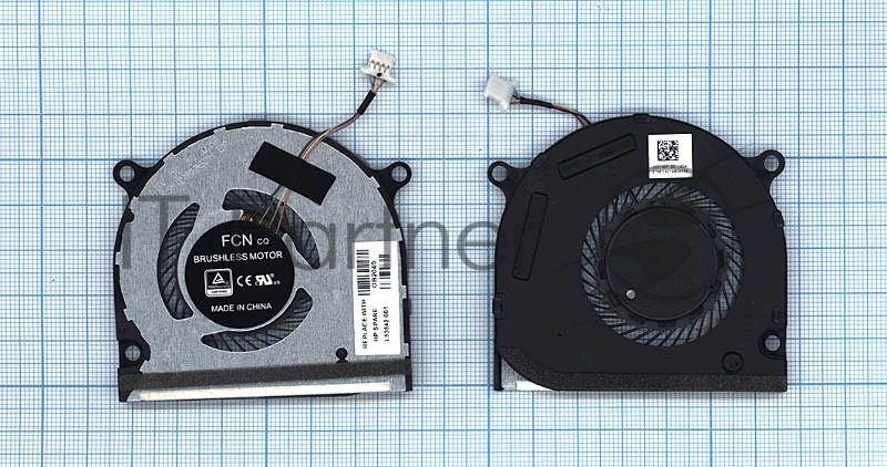 Вентилятор (кулер) для ноутбука HP ENVY X360 15-DS 15-DR GPU
