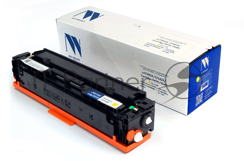 Картридж лазерный NVPrint совместимый NV-CF402X/CF542X/045H/054H Yellow универсальные для HP/Canon Color LaserJet Pro M252/M274/M254/M280/611C/MF631C/LBP-620/MF-640 (2500k)
