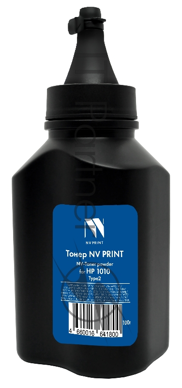 Тонер NVPrint HP 1010 Type2 (100г) для HP LaserJet LJ P2030, 2035, 2050, 2055, LJ Pro M400, 401, 425,LJ 4200, 4250,LJ 4300, 4350,LJ 1010, 1012, 1015, 1018, 1020, 1022, M1319, 3010, 3015, 3020, 3030, 3050, 3052, 3055, M1005mfp, LJ 4240, 4250, 4350,LJ 1160, 3390, 3392, 1320, LJ 5200, LJ P3005, 3027, 3035, LJ P2014, 2015, M2727; Canon LBP2000, 6650, 6680, 6300, 6310, 2900, 3000, 3300, 3360, 3310, 3370, 6750, MF 5840, 5880, 5940, 5980