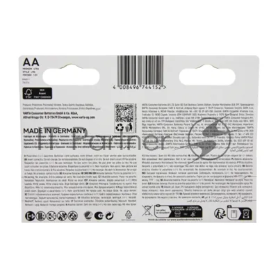 Батарея Varta LongLife Max Power Alkaline LR6 BL5+3 AA (8шт) блистер