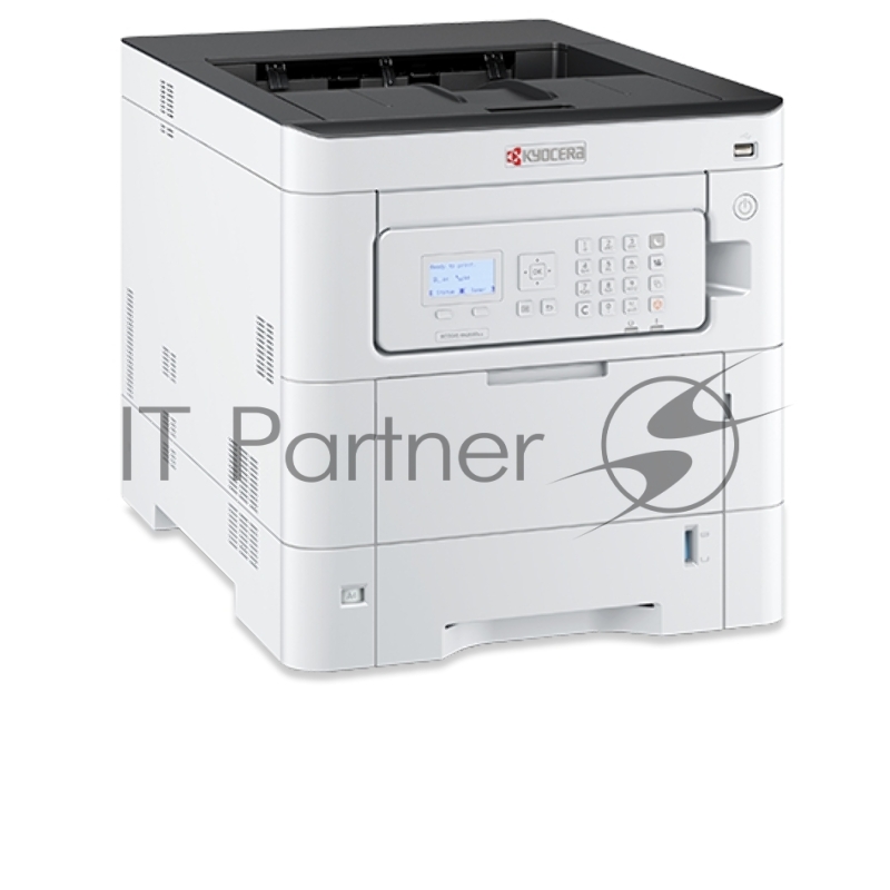 Принтер лазерный Kyocera ECOSYS PA3500cx (1102YJ3NL0), A4, цветной, печ. до 35 стр/мин., 1200 x 1200 dpi, USB, RJ-45, Air Print, Mopria