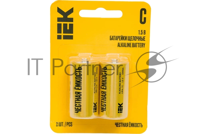 Батарейка щелочая Alkaline Optima LR14/C (2шт/блистер)
