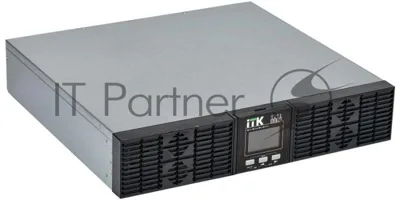 Источник бесперебойного питания Online Rackmount 2кВА/2кВ, однофазный с LCD дисплеем 36VDC без АКБ 2U