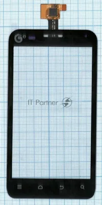 Сенсорное стекло (тачскрин) для ZTE V807 Blade C YZ-CTP465-FPC-V1, черное