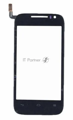 Сенсорное стекло (тачскрин) для Huawei Ascend G302D, черное