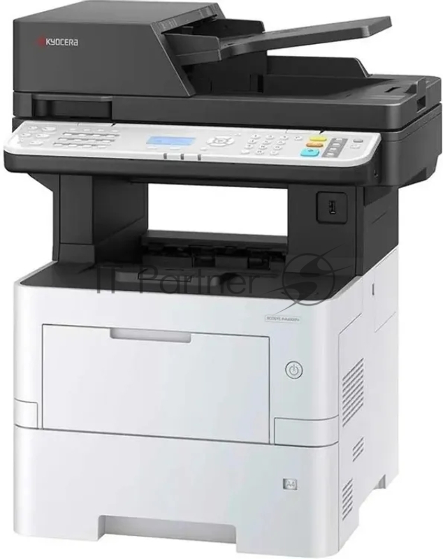 МФУ лазерное Kyocera Ecosys MA4500x (110C133NL0/110C133DZ0), A4, ч/б, печ. до 45 стр/мин., скан. до 60 стр/мин. (ч/б) 40 стр/мин (цвет.), 1200 x 1200 dpi (печать) 600 x 600 DPI (скан.), USB, RJ-45