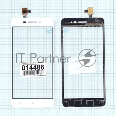 Сенсорное стекло (тачскрин) для Lenovo S60 белое
