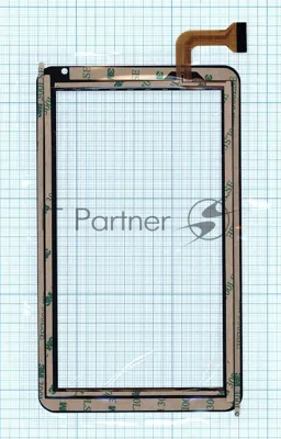 Сенсорное стекло (тачскрин) DEXP Ursus L370i черное